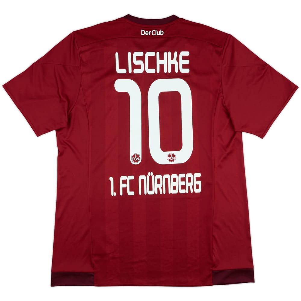 2015-16 Nurnberg Squad Signed Home Shirt Lischke #10 - 8/10 - (XL)