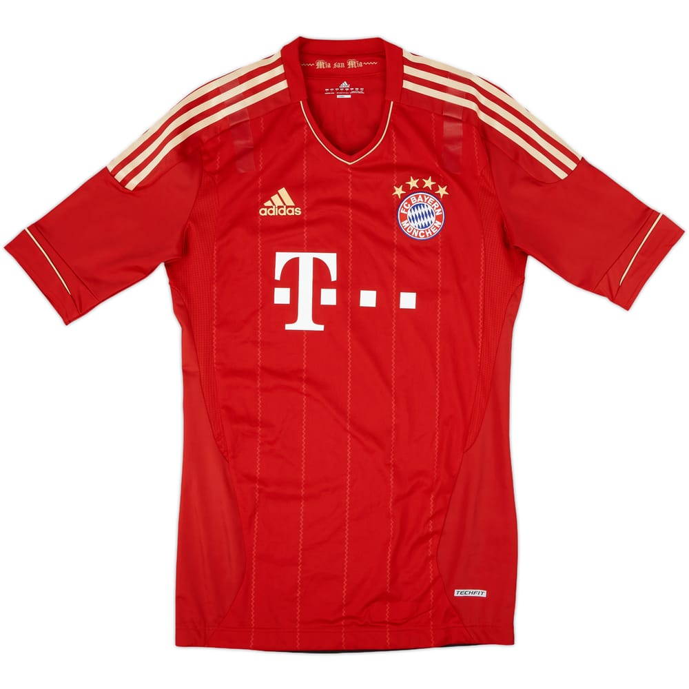 2011-13 Bayern Munich Player Issue TechFit Home Shirt - 5/10 - (L)