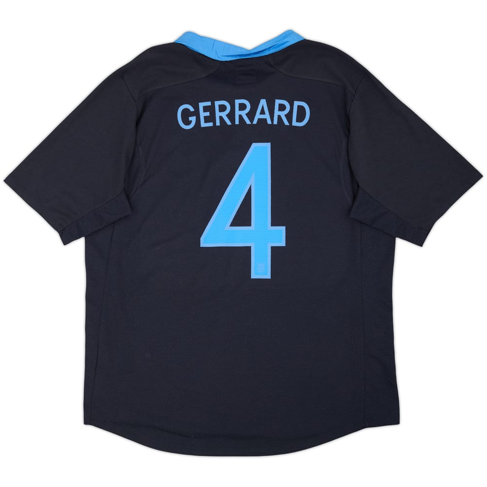 2011-12 England Away Shirt Gerrard #4 - 6/10 - (XL)