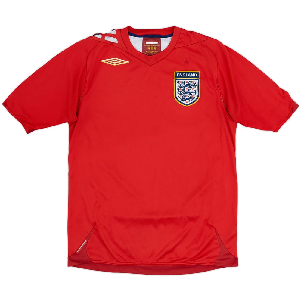 2006-08 England Away Shirt - 5/10 - (S)