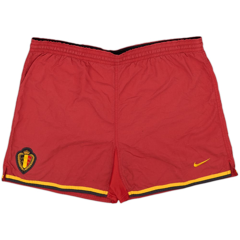 2000-02 Belgium Home Shorts - 4/10 - (L)