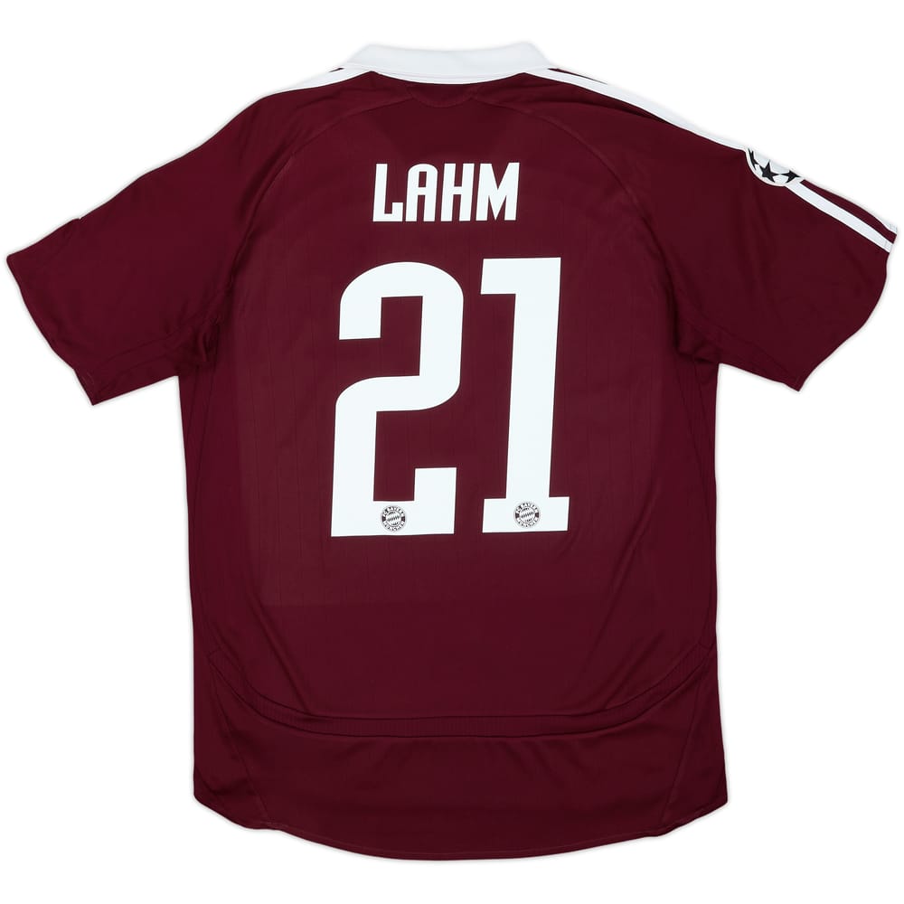 2006-07 Bayern Munich CL Shirt Lahm #21 - 5/10 - (S)