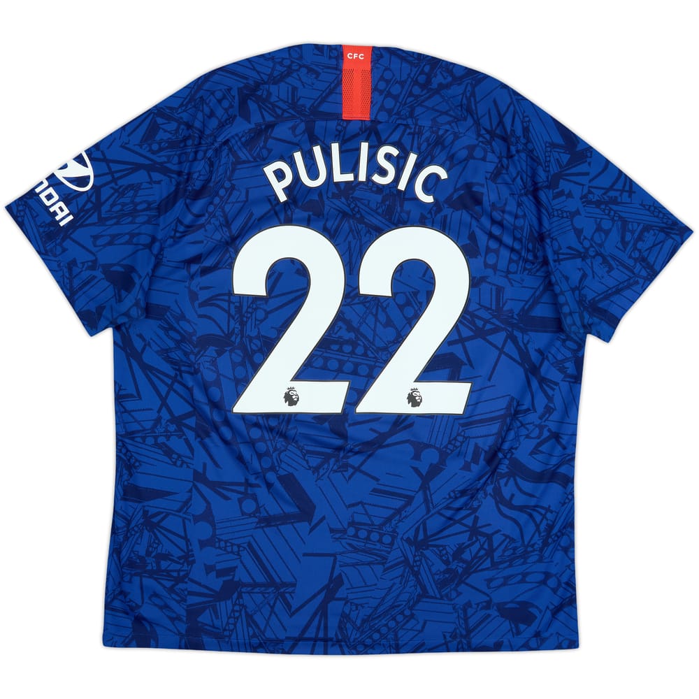 2019-20 Chelsea Home Shirt Pulisic #22 - 6/10 - (XL)