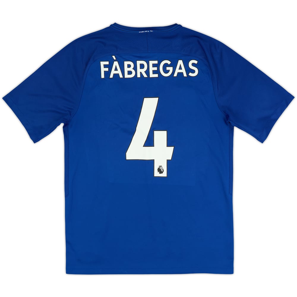 2017-18 Chelsea Home Shirt Fabregas #4 - 9/10 - (M)