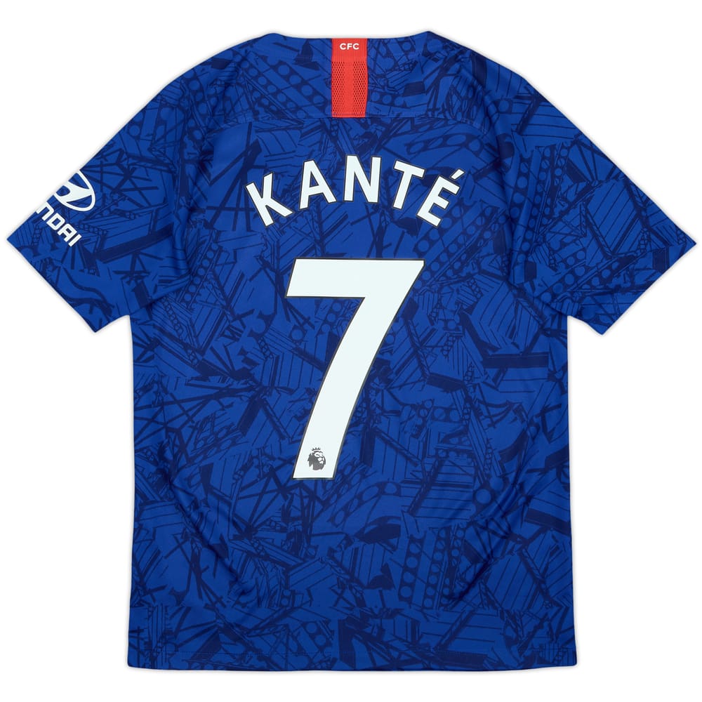 2019-20 Chelsea Home Shirt Kante #7 - 6/10 - (XL.Boys)
