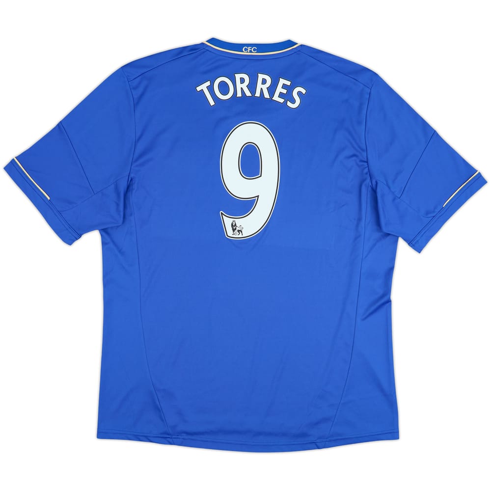 2012-13 Chelsea Home Shirt Torres #9 - 8/10 - (XL)