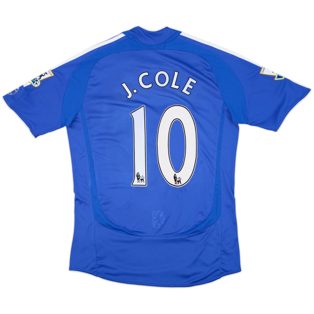 2006-08 Chelsea Home Shirt J.Cole #10 - 6/10 - (M)