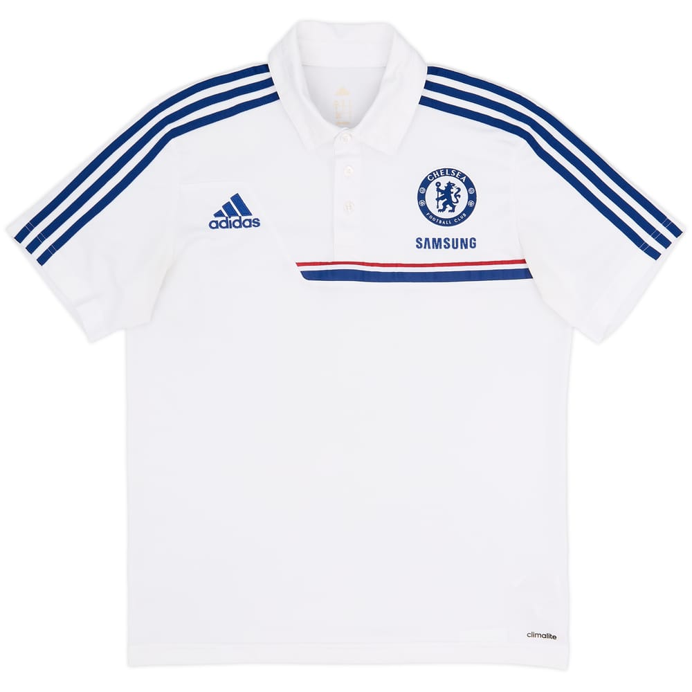 2013-14 Chelsea adidas Polo Shirt - 8/10 - (M)