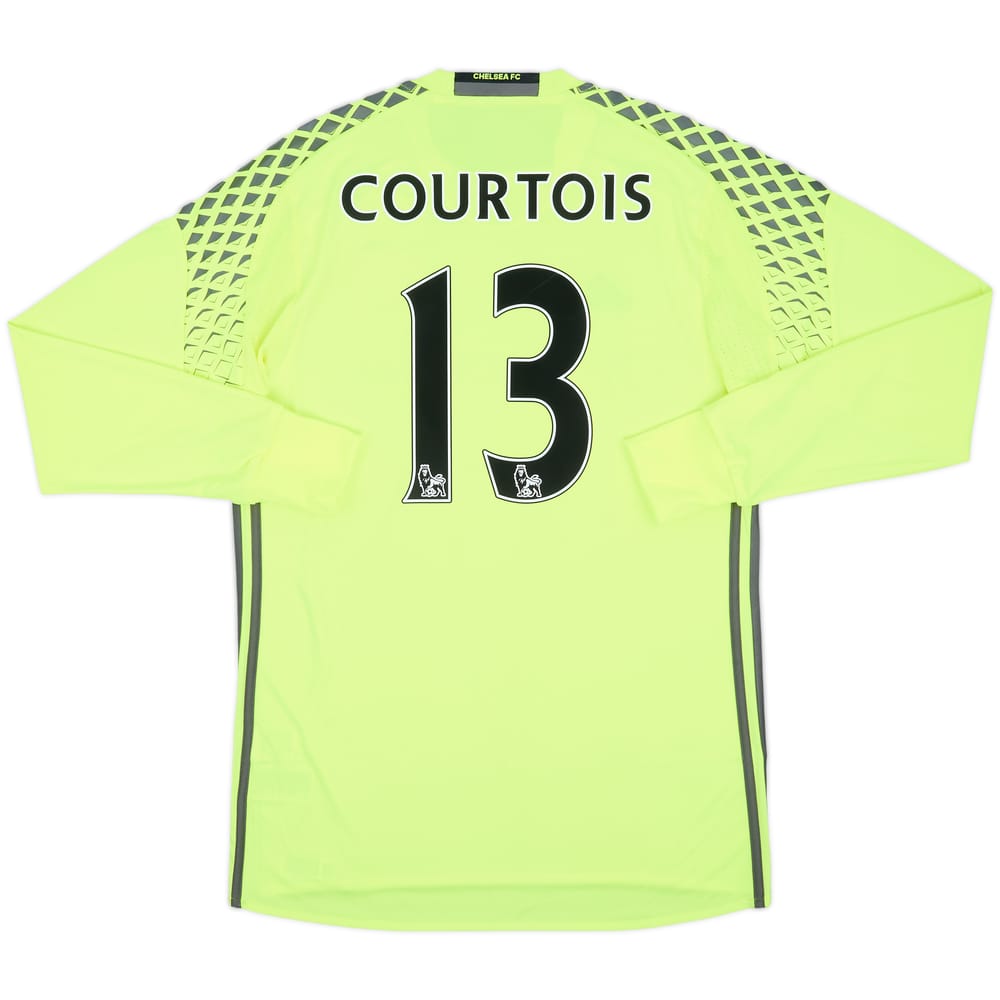 2016-17 Chelsea GK Shirt Courtois #13 - 10/10 - (M)