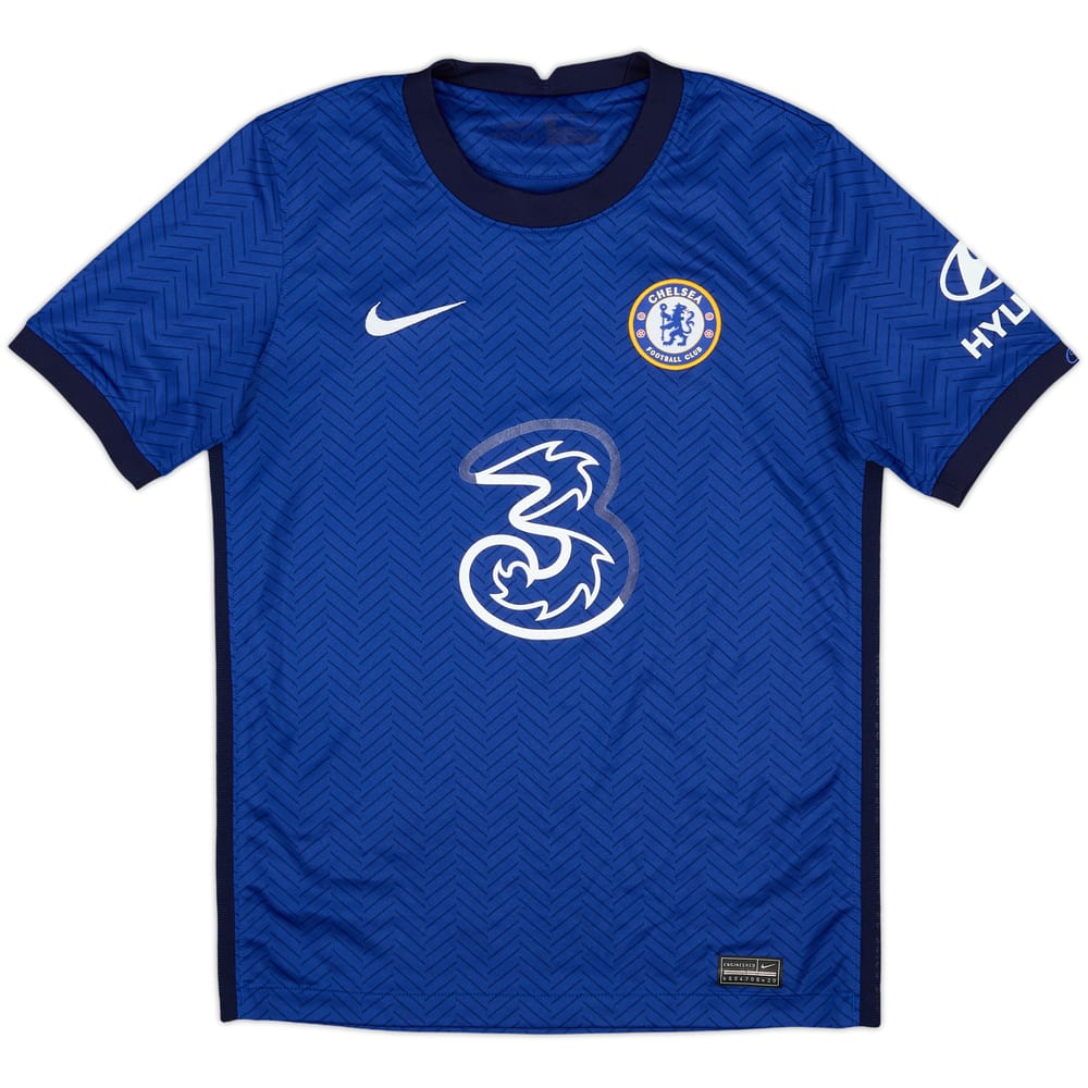 2020-21 Chelsea Home Shirt - 4/10 - (L.Boys)