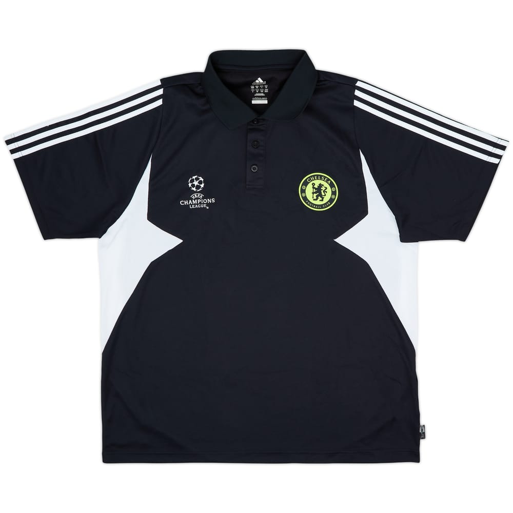 2007-08 Chelsea CL adidas Polo Shirt - 8/10 - (XL)