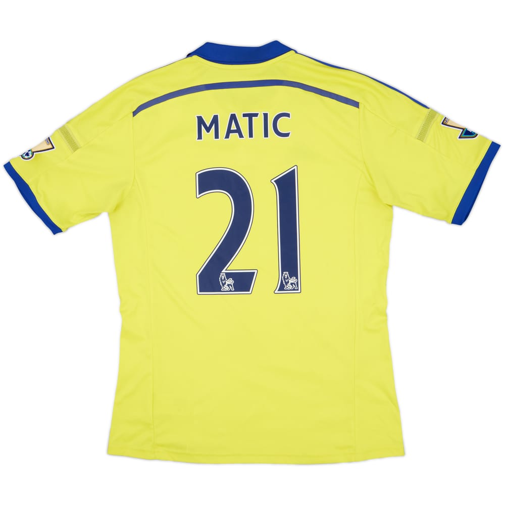 2014-15 Chelsea Away Shirt Matic #21 - 8/10 - (M)