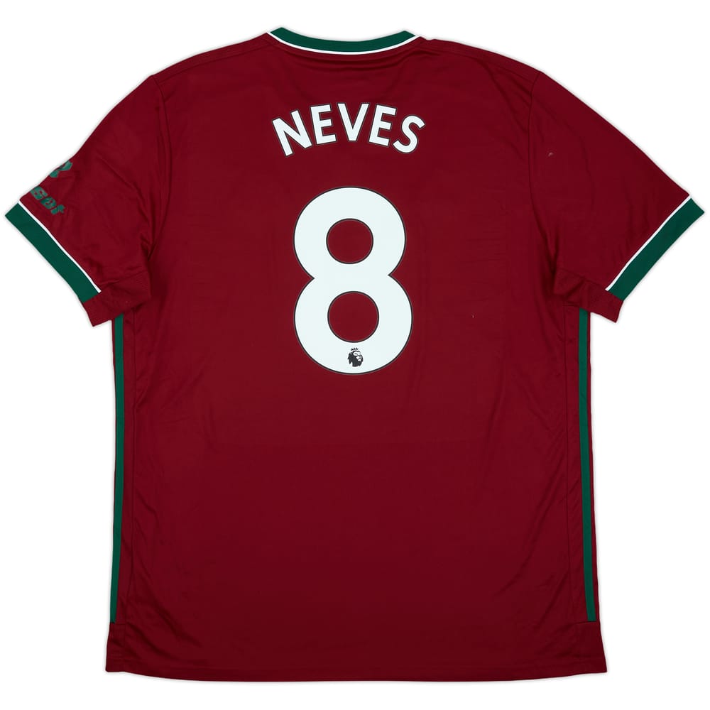 2020-21 Wolves Third Shirt Neves #8 - 8/10 - (XL)