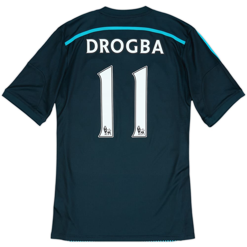 2014-15 Chelsea Third Shirt Drogba #11 - 8/10 - (M)