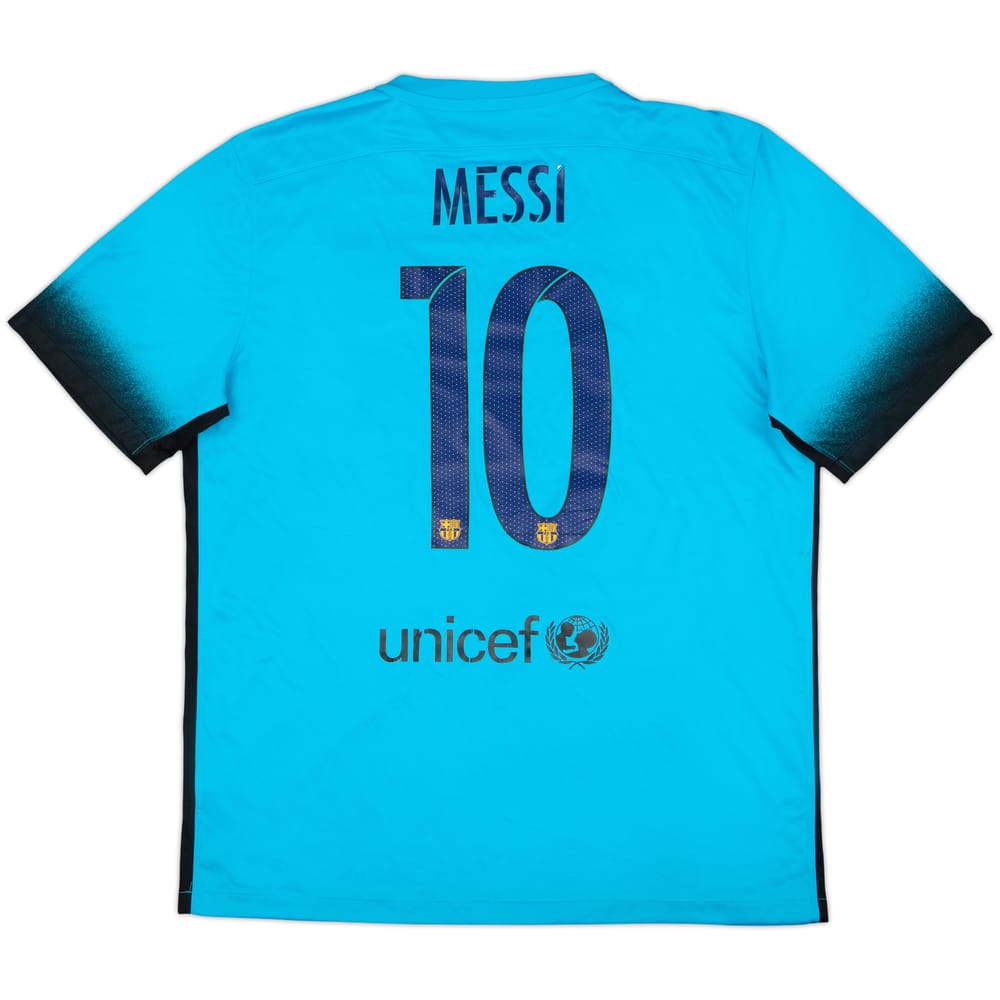 2015-16 Barcelona Third Shirt Messi #10 - 6/10 - (L)