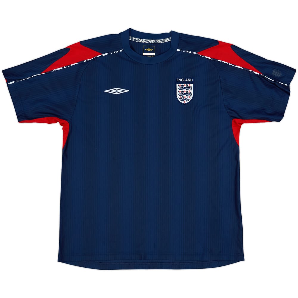 2007-09 England Umbro Training Shirt - 9/10 - (L)
