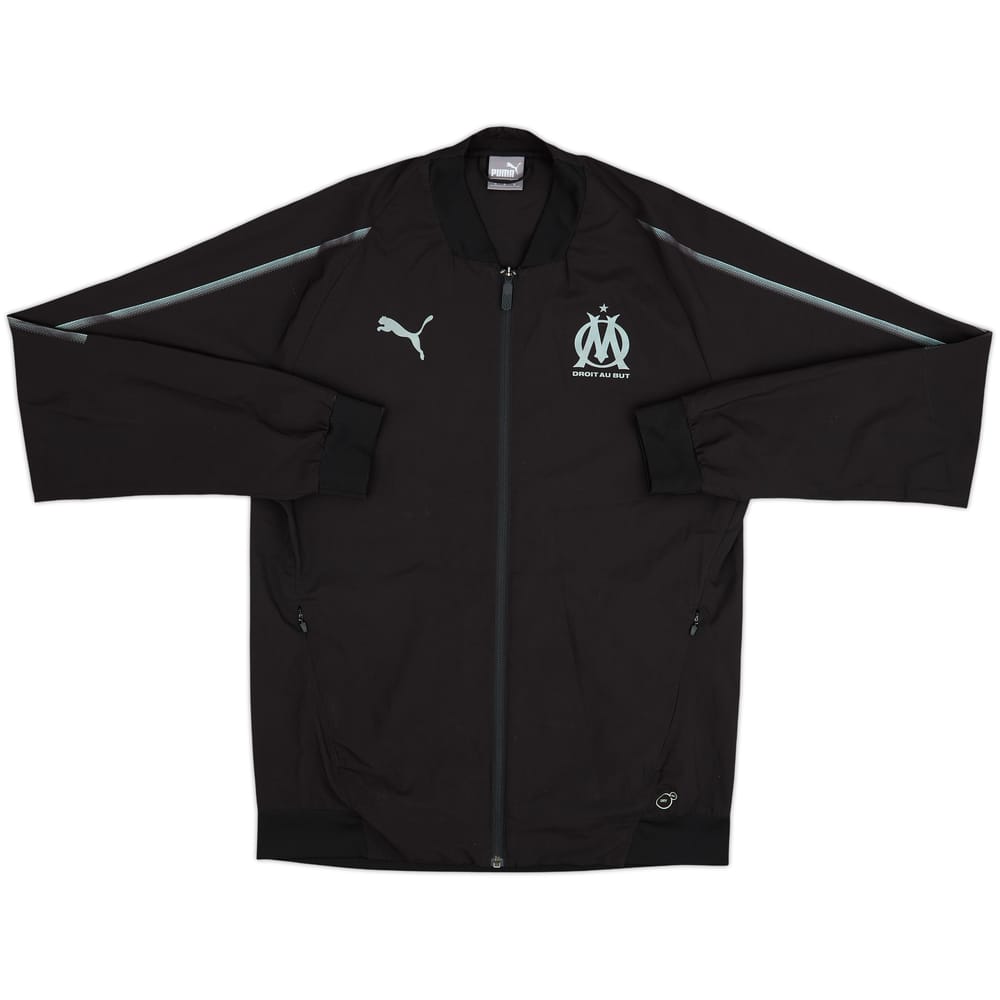 2018-19 Olympique Marseille Puma Track Jacket - 8/10 - (M)