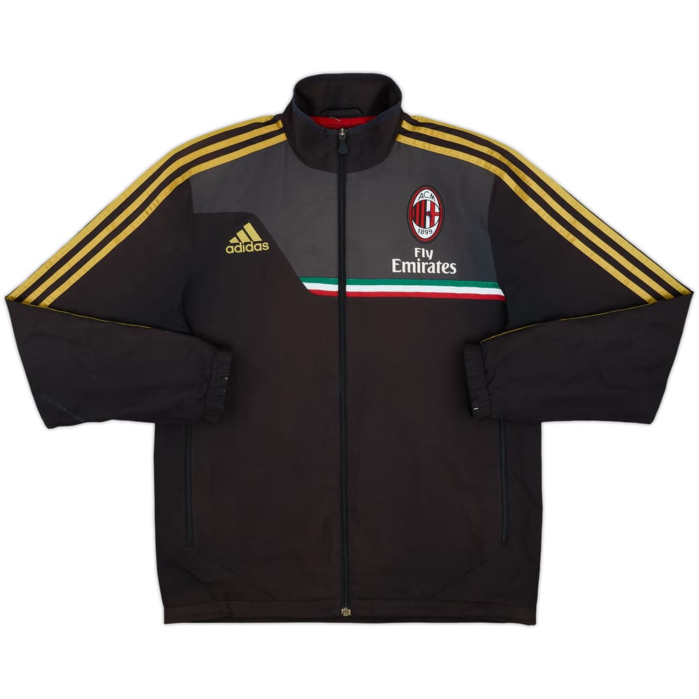 2013-14 AC Milan adidas Track Jacket - 5/10 - (M)
