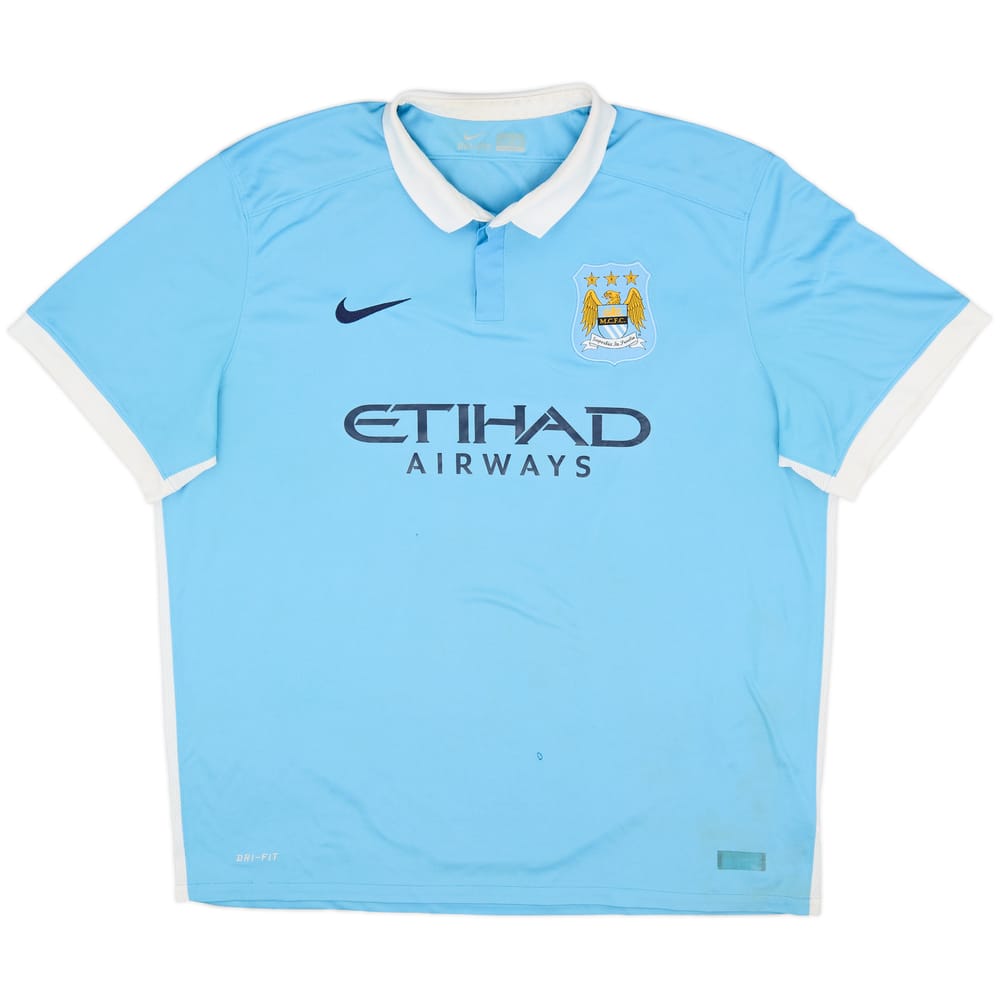 2015-16 Manchester City Home Shirt - 5/10 - (XXL)