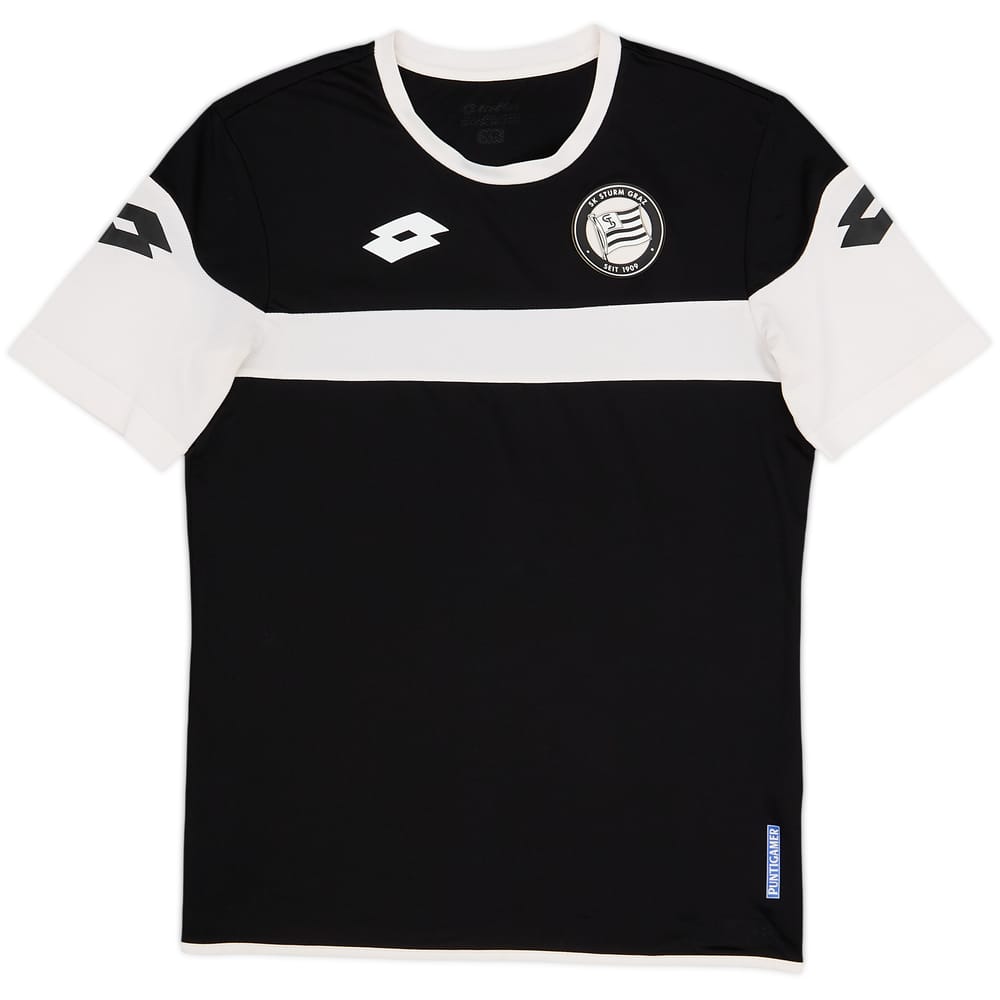 2017-18 Sturm Graz Lotto Training Shirt - 9/10 - (XS)