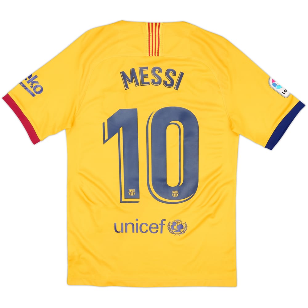 2019-20 Barcelona Away Shirt Messi #10 - 6/10 - (S)
