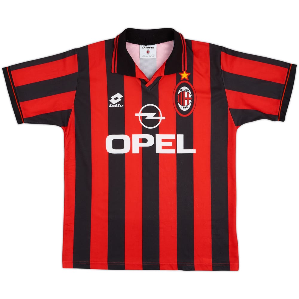 1996-97 AC Milan Home Shirt - 8/10 - (L)