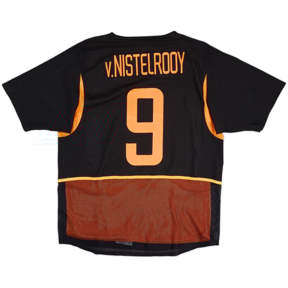 2002-04 Netherlands Authentic Away Shirt V.Nistelrooy #9 - 8/10 - (L)