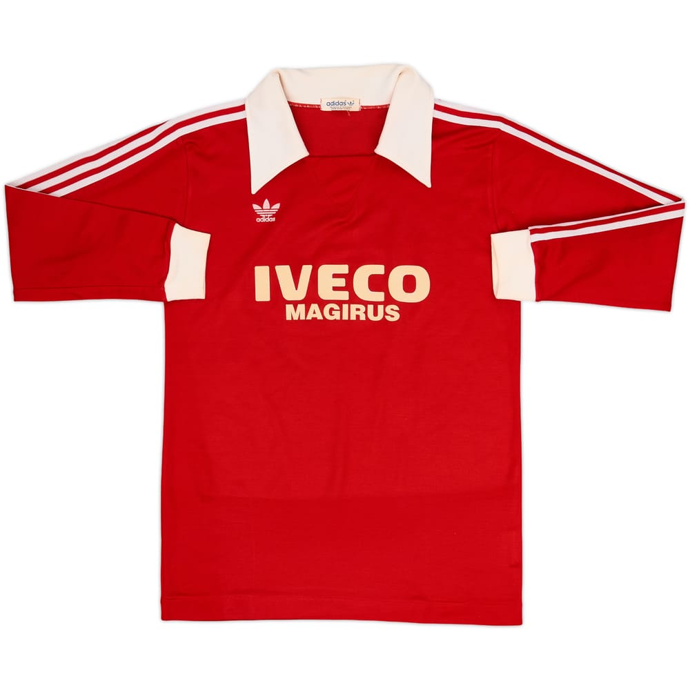 1981-83 Bayern Munich Home L/S Shirt - 6/10 - (S)