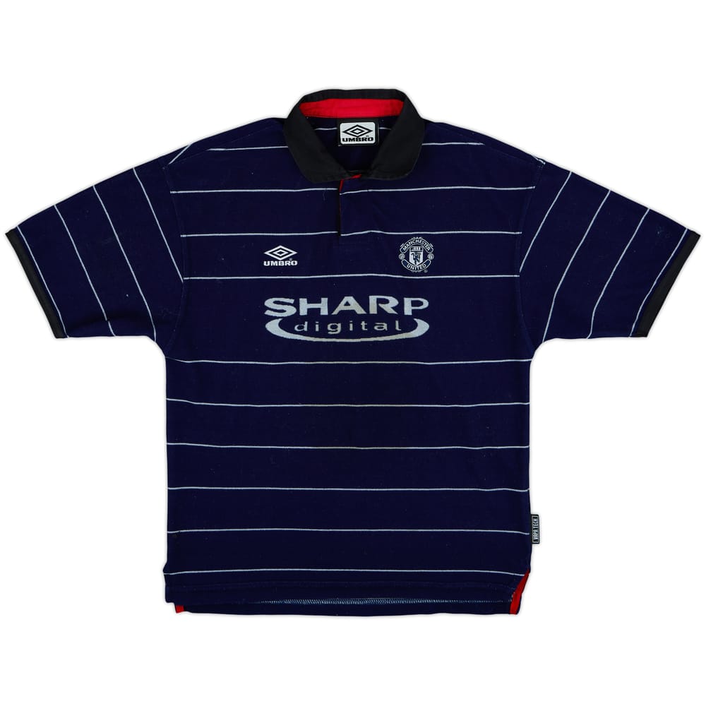 1999-00 Manchester United Away Shirt - 7/10 - (L.Boys)