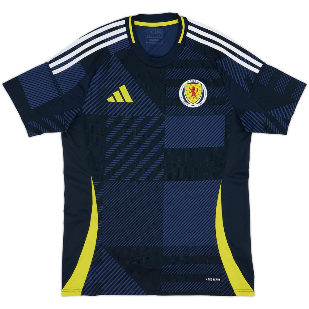 2024-25 Scotland Home Shirt - 10/10 - (M)
