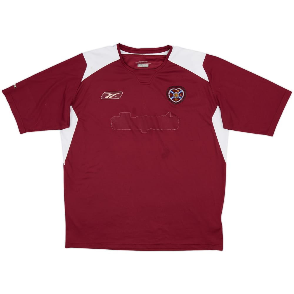 2004-05 Hearts Home Shirt - 4/10 - (XL)