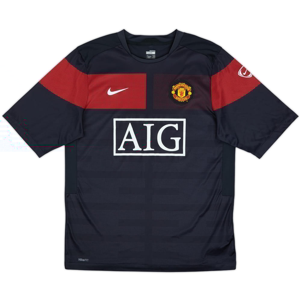 2009-10 Manchester United Nike Training Shirt - 7/10 - (M)