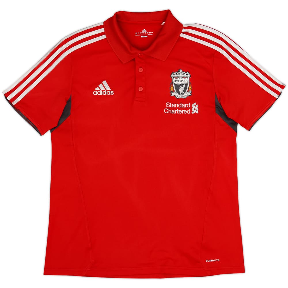 2011-12 Liverpool adidas Polo Shirt - 10/10 - (L)