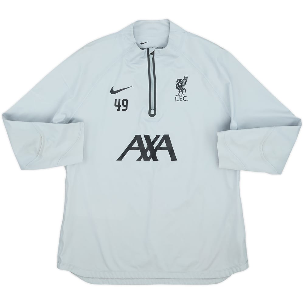 2023-24 Liverpool Player Issue Nike Training Shirt #49 - 5/10 - (M)