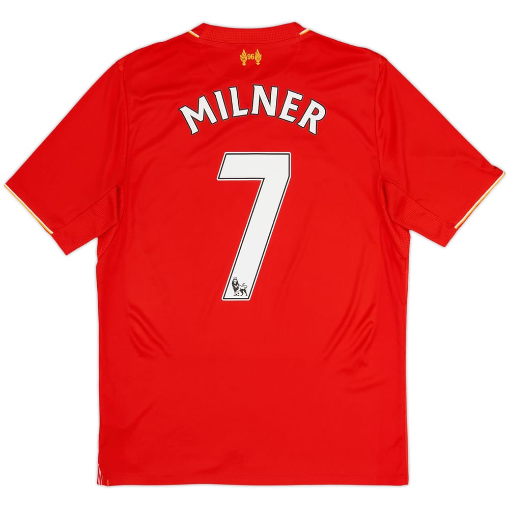 2015-16 Liverpool Home Shirt Milner #7 - 8/10 - (S)