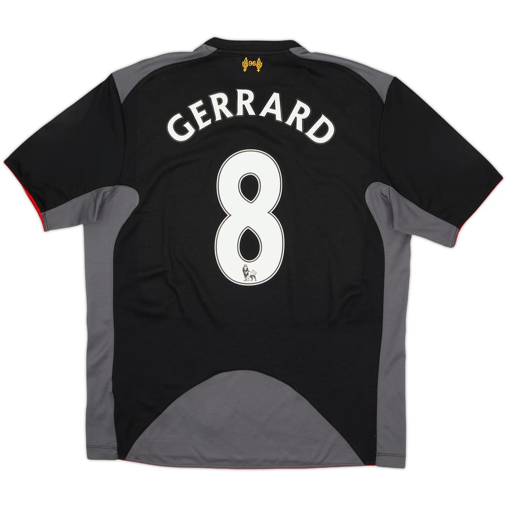2012-13 Liverpool Away Shirt Gerrard #8 - 7/10 - (L)
