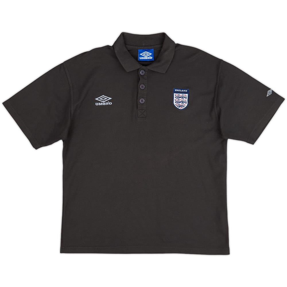 1998-99 England Umbro Polo Shirt - 7/10 - (L)