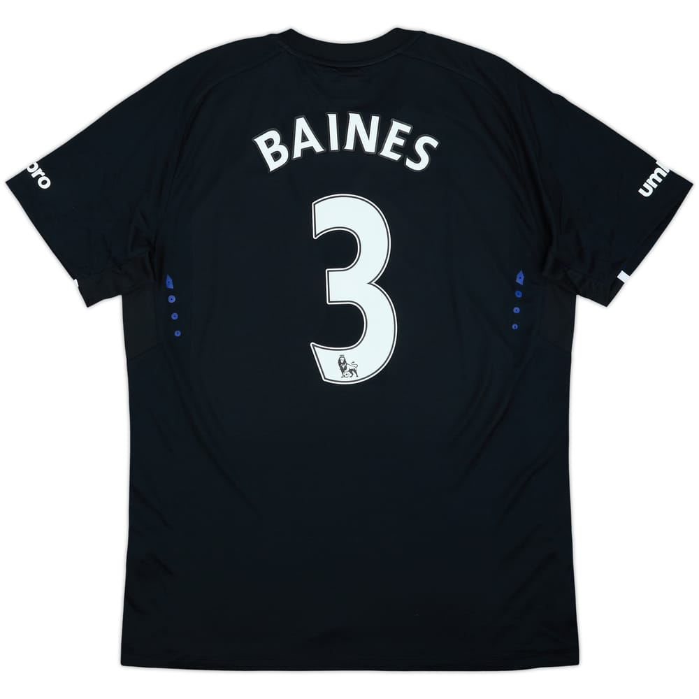 2014-15 Everton Away Shirt Baines #3 (L)