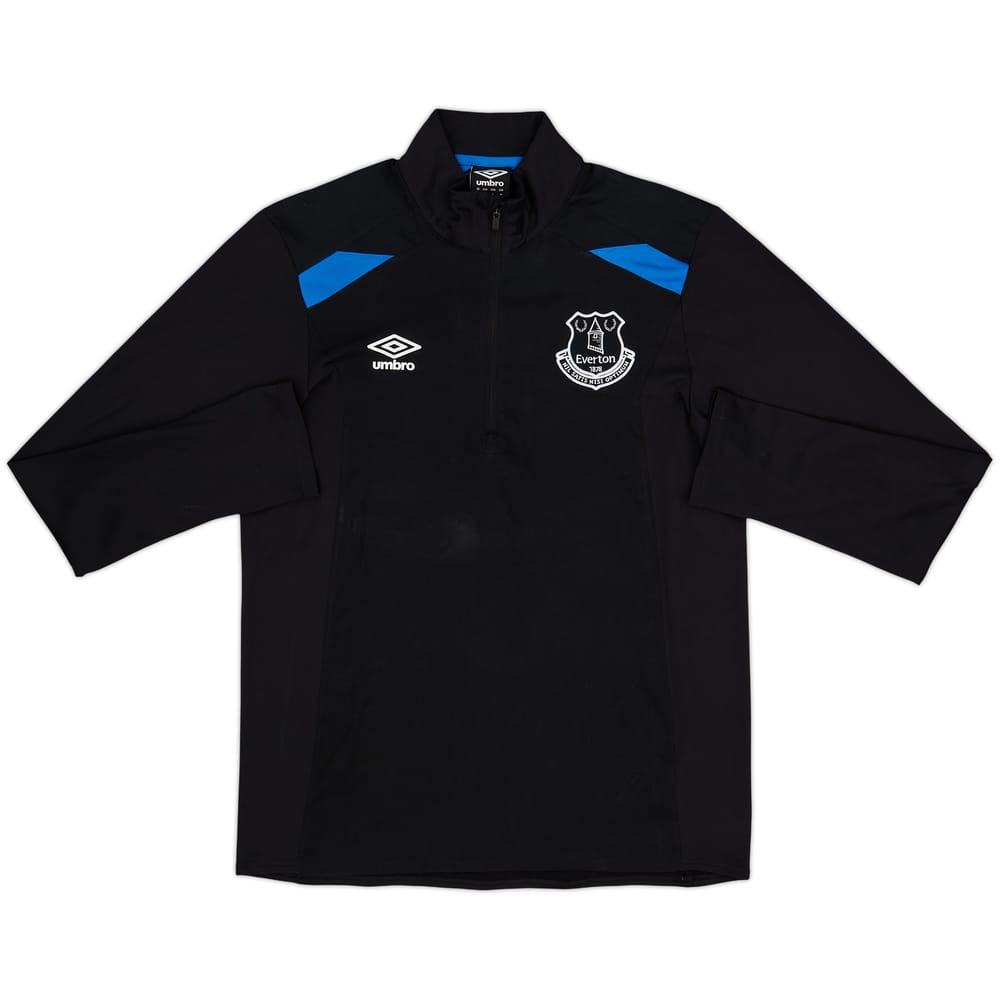 2017-18 Everton Umbro 1/4 Zip Drill Top - 7/10 - (M)