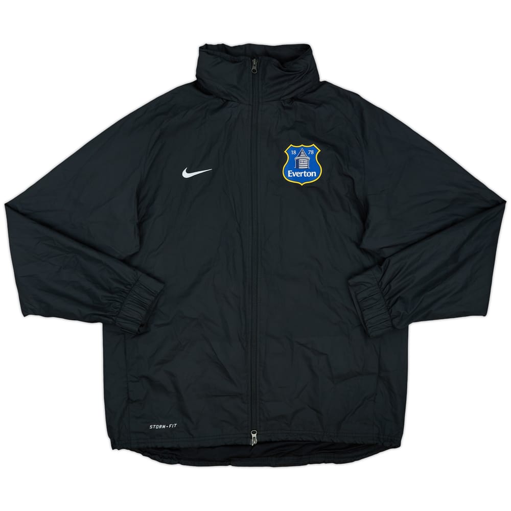 2013-14 Everton Nike Rain Coat - 8/10 - (L)