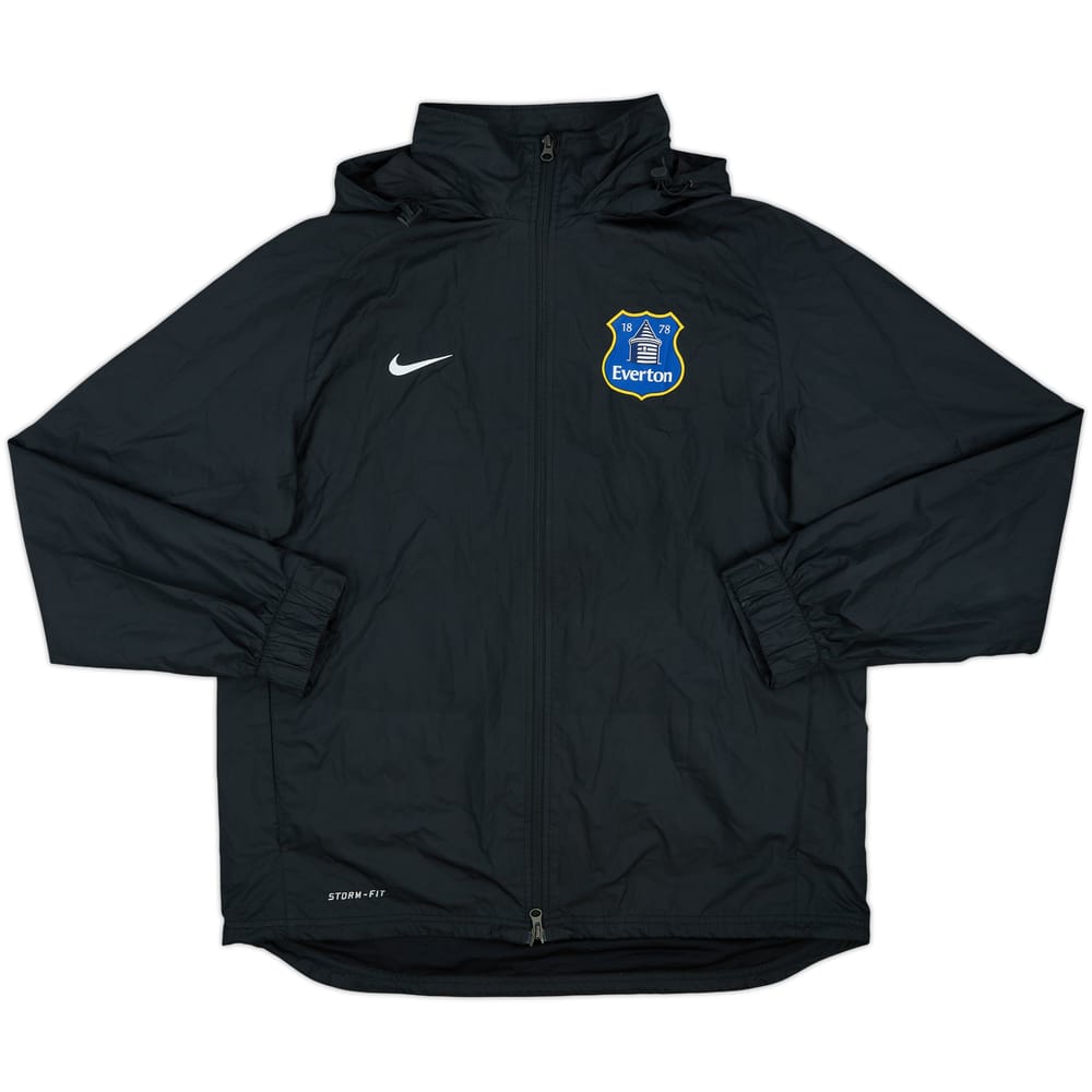 2013-14 Everton Nike Rain Coat - 8/10 - (L)