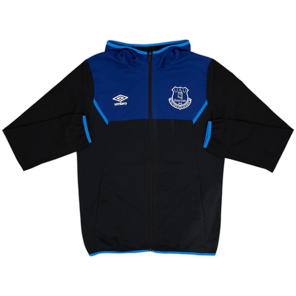 2017-18 Everton Umbro Hooded Track Jacket - 8/10 - (M)