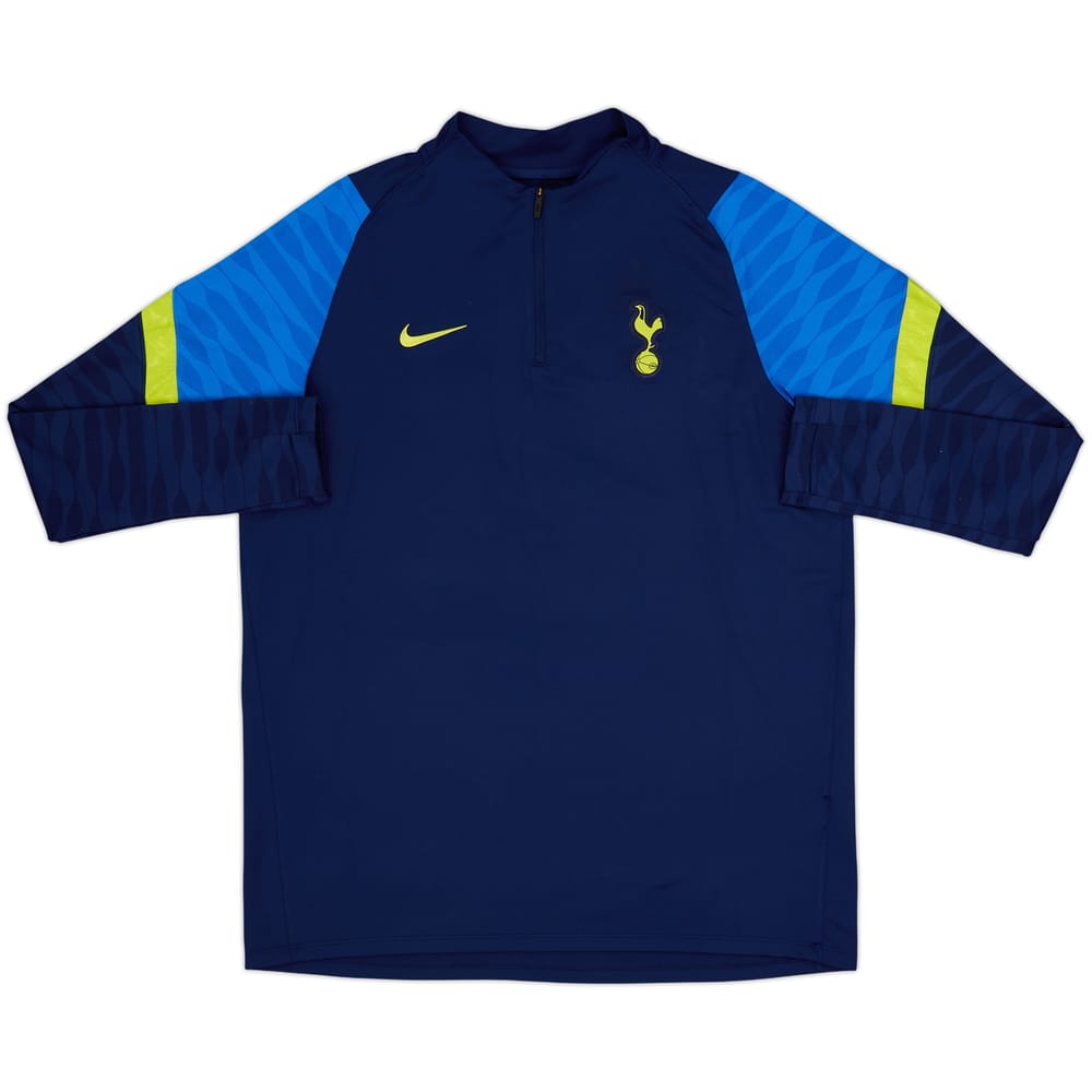 2021-22 Tottenham Nike 1/4 Zip Drill Top - 7/10 - (XL)