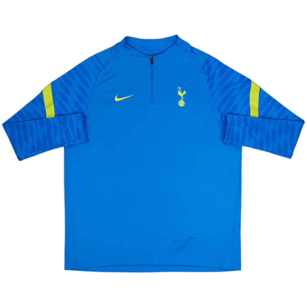 2021-22 Tottenham Nike 1/4 Zip Drill Top - 9/10 - (XL)
