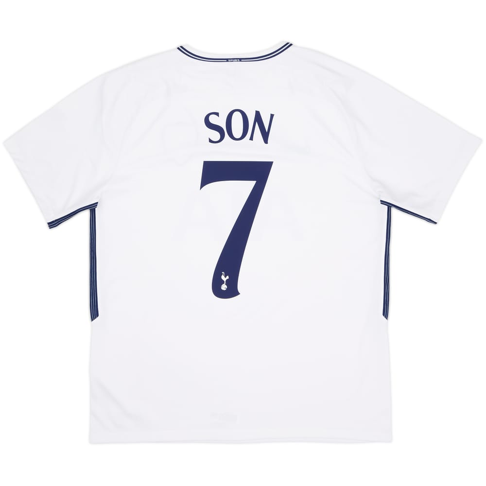 2017-18 Tottenham Home Shirt Son #7 - 10/10 - (L)