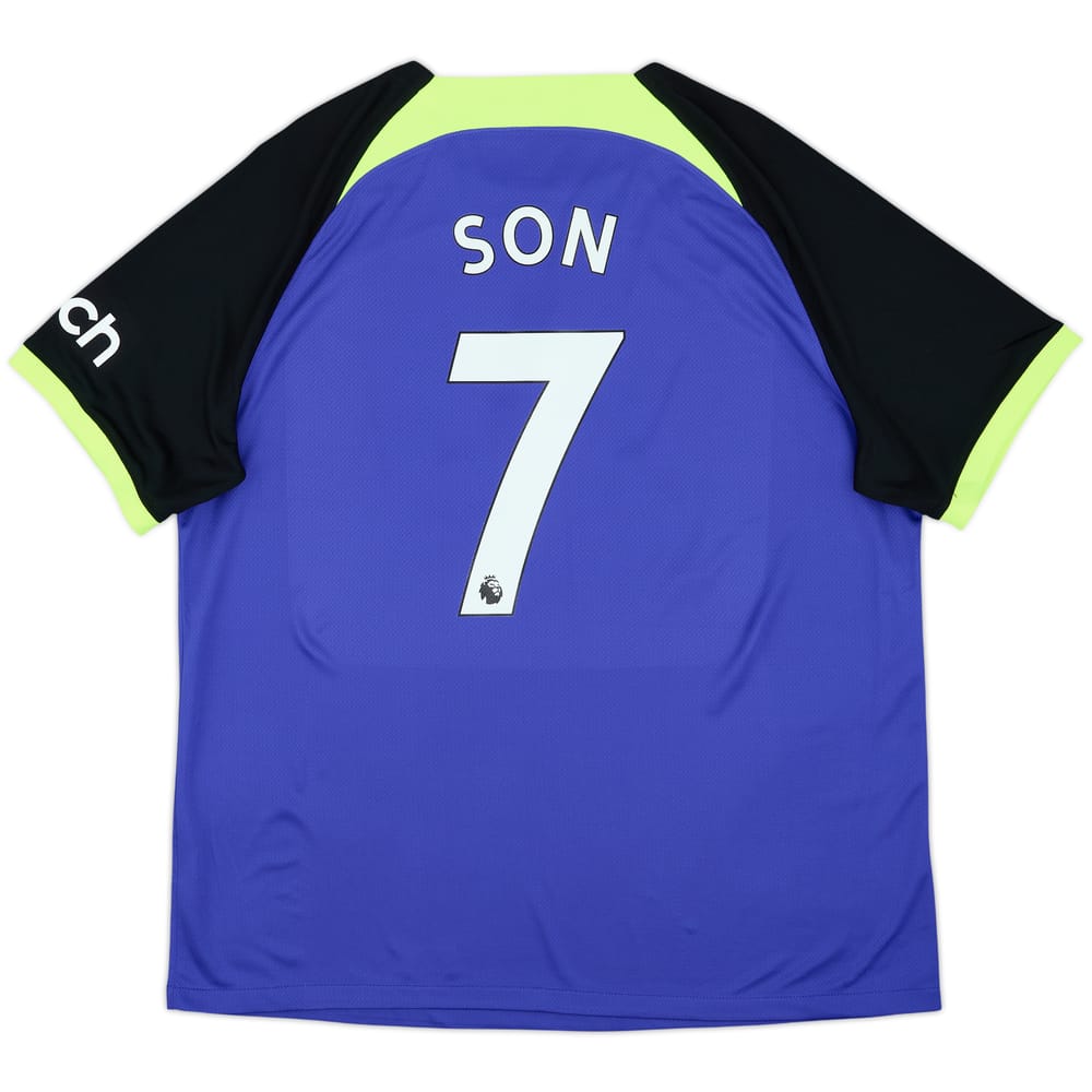 2022-23 Tottenham Away Shirt Son #7 - 9/10 - (XL)