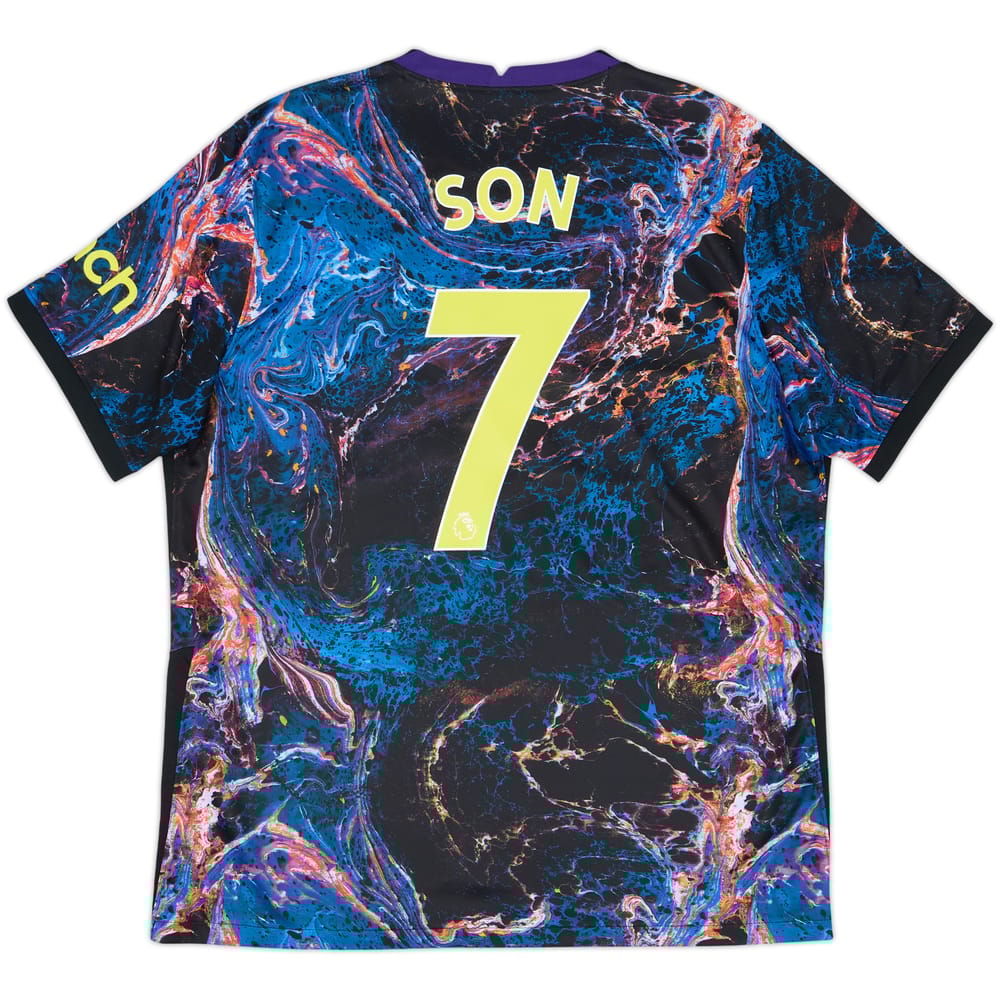 2021-22 Tottenham Away Shirt Son #7 - 10/10 - (XL)