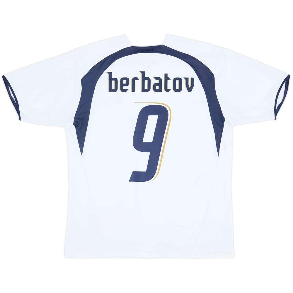 2006-07 Tottenham Home Shirt Berbatov #9 - 8/10 - (L)