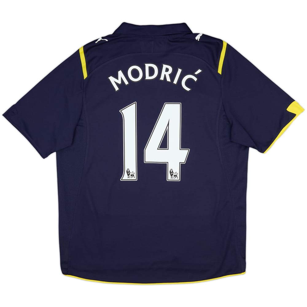 2009-10 Tottenham Away Shirt Modric #14 - 9/10 - (M)