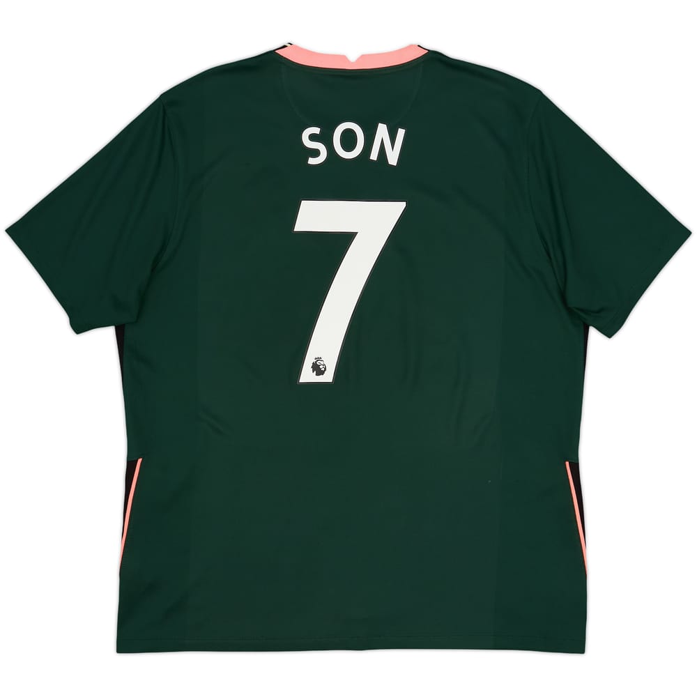 2020-21 Tottenham Away Shirt Son #7 - 8/10 - (XL)